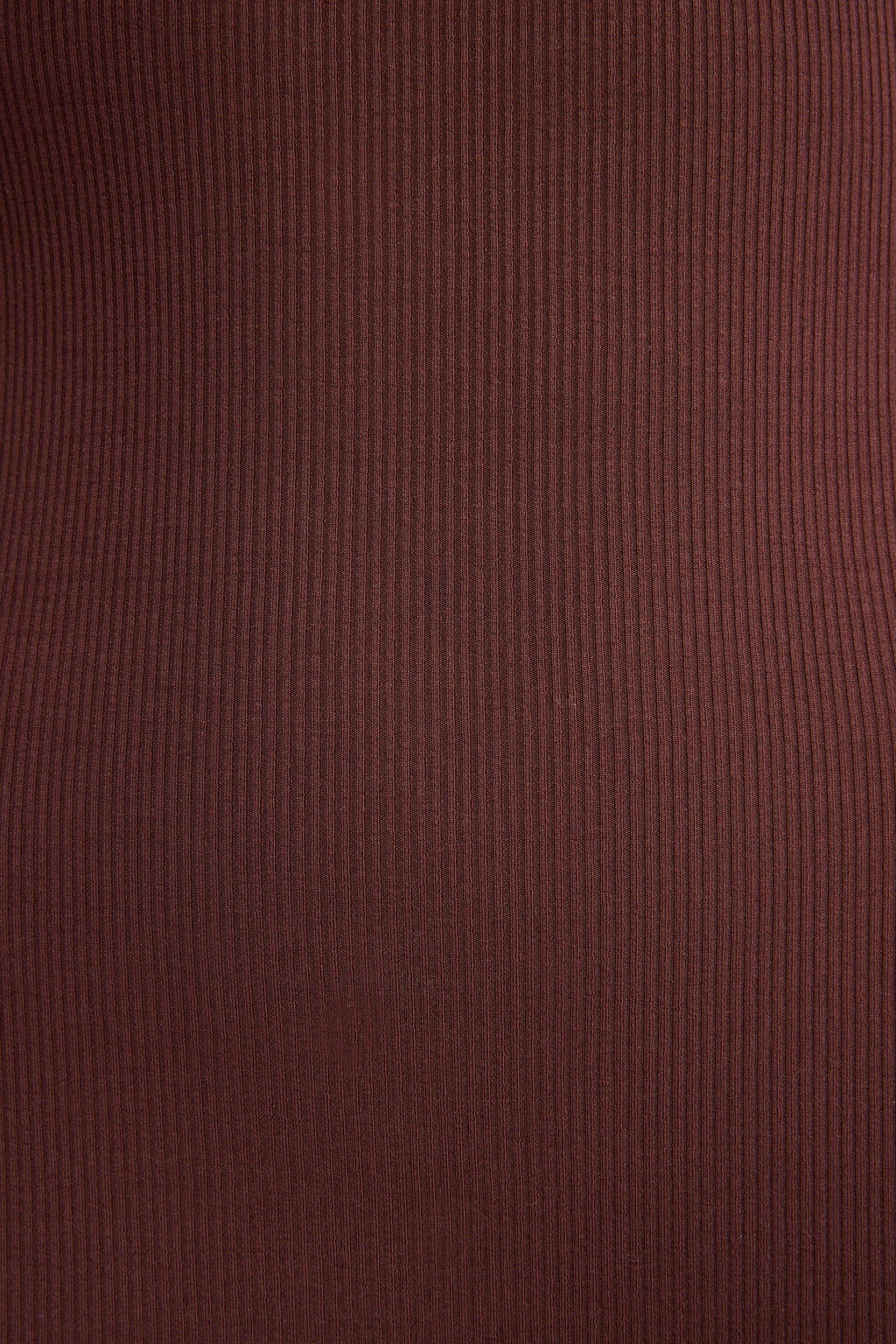 Modal Scoop-Neck Maxi Dress in Chocolate